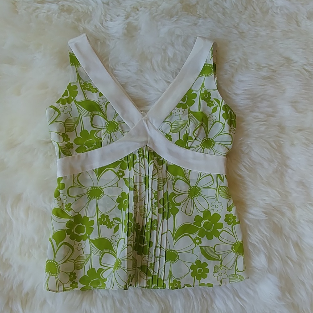 Alice + Olivia Sleeveless blouse. 100% silk.
